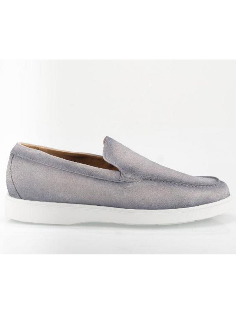 Giorgio 28785 suede instapper met witte zool