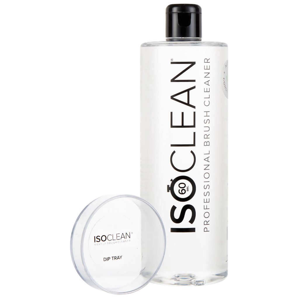 ISOCLEAN 'Enthusiast' Reiniger voor Make-upkwast met Dop voor Eenvoudig Schenken 525 ml