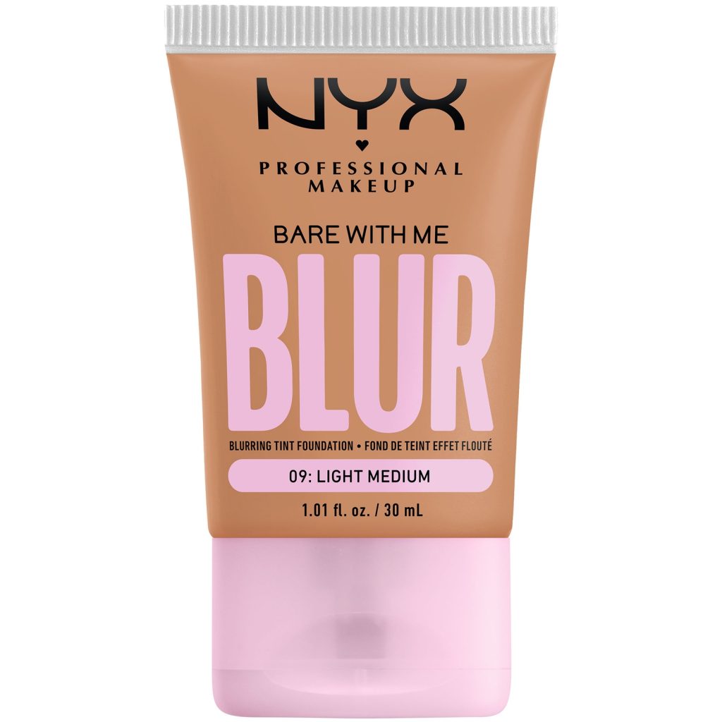 NYX Professional Makeup Bare With Me Blur Gekleurde Foundation 30 ml (Verschillende Tinten) - Light Medium