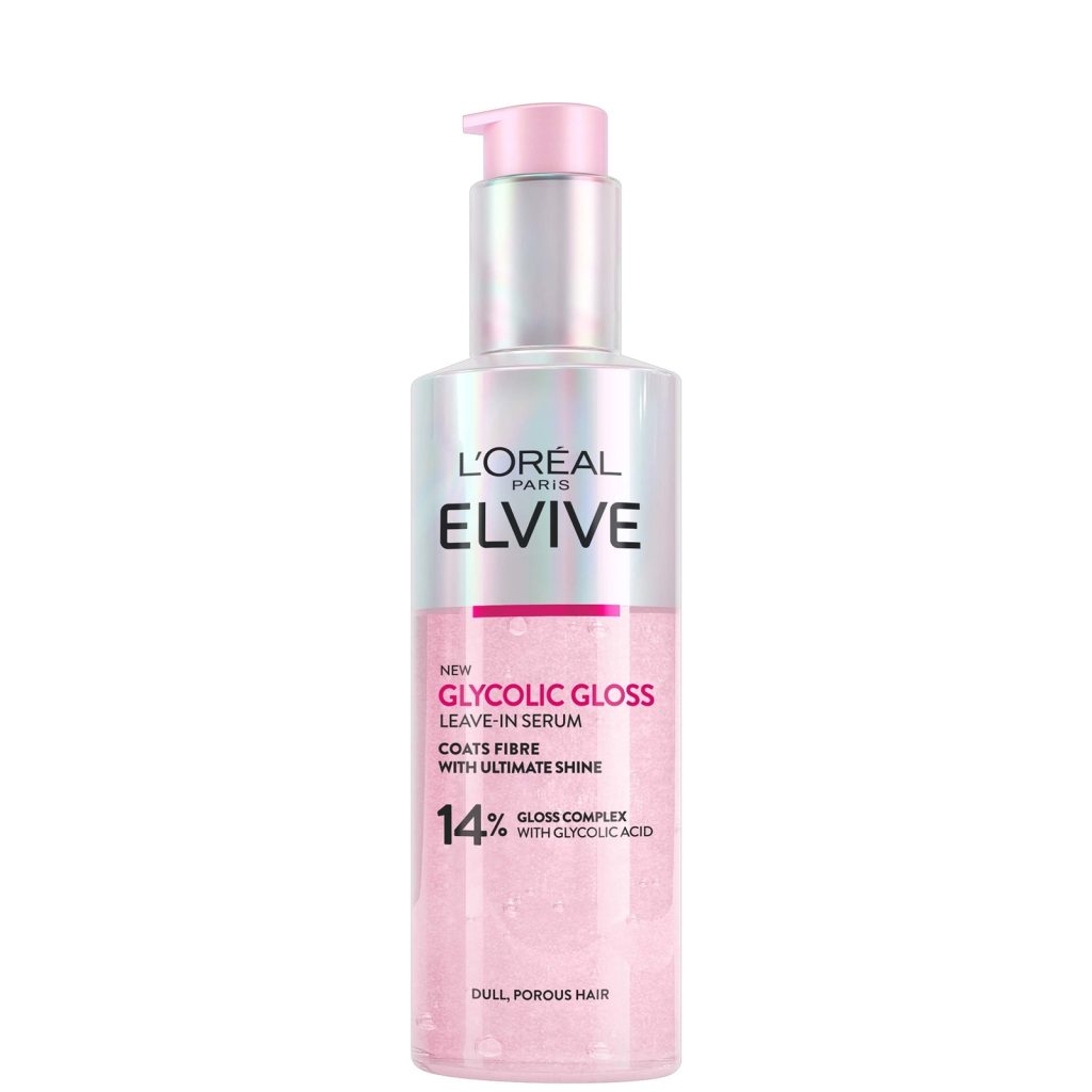 L'Oréal Paris Elvive Glycolzuur Glansversterkend Leave-in Serum voor Dof Haar 150 ml