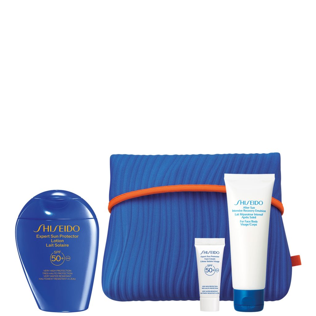 Shiseido Exclusive Global Suncare Expert Sun Anti-Aging Zonnebrand SPF 50 Set