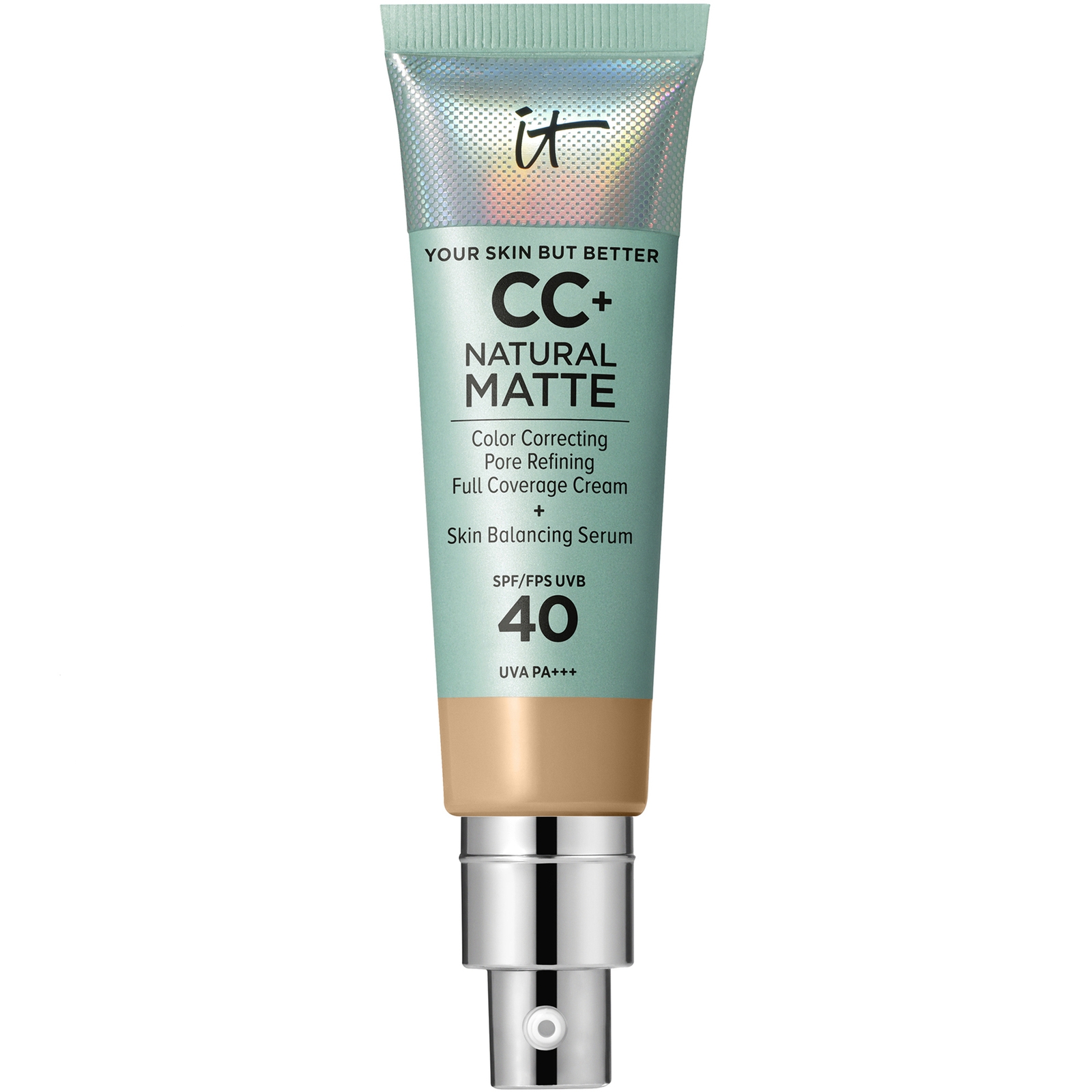 iT Cosmetics Your Skin But Better CC+ Natuurlijke Matte 32 ml (Verschillende Tinten) - Medium Tan