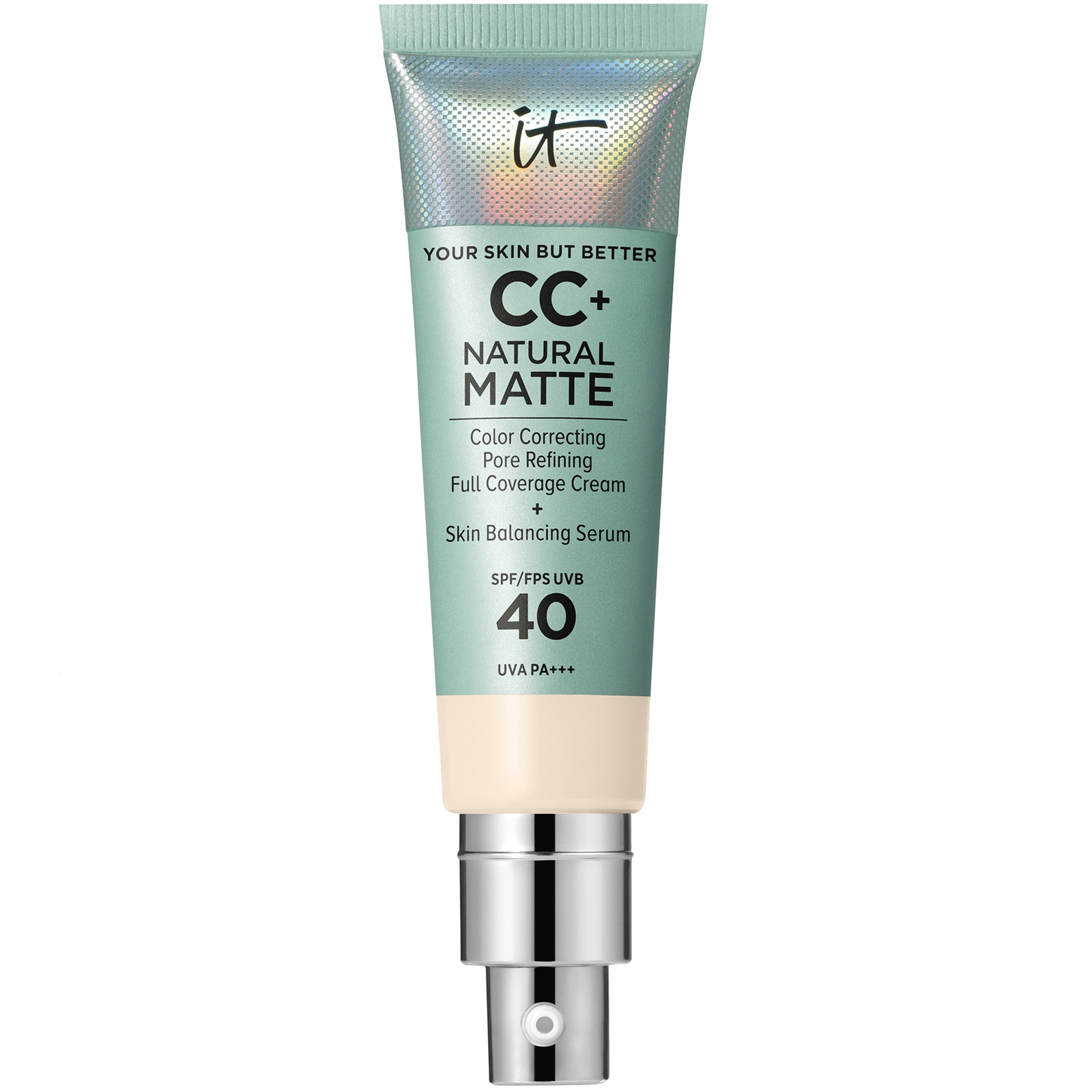 iT Cosmetics Your Skin But Better CC+ Natuurlijke Matte 32 ml (Verschillende Tinten) - Fair Porcelain