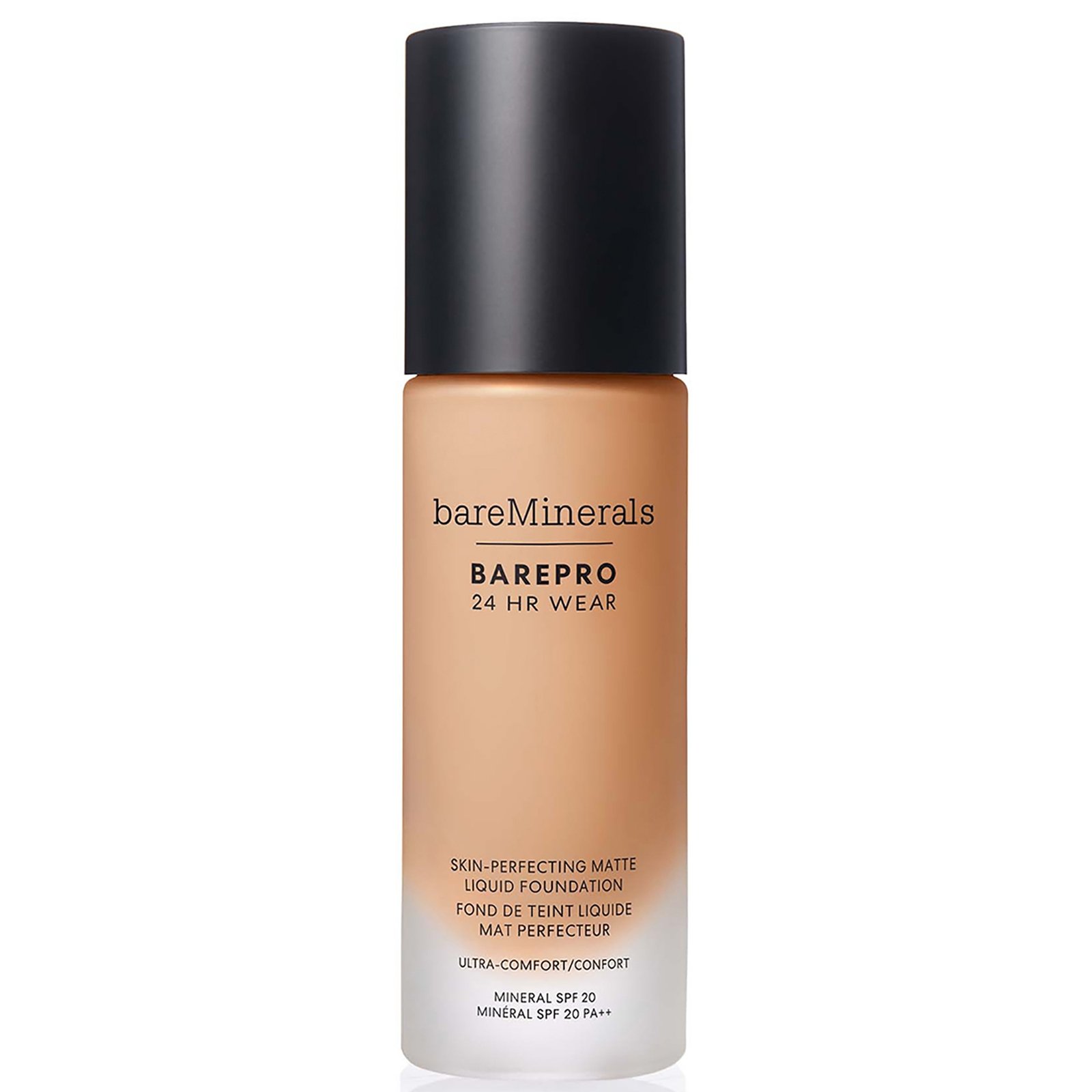 bareMinerals Barepro 24Hr Matte Comfort Liquid Foundation Mineral Spf20 30ml (various shades) - Light 22 Warm