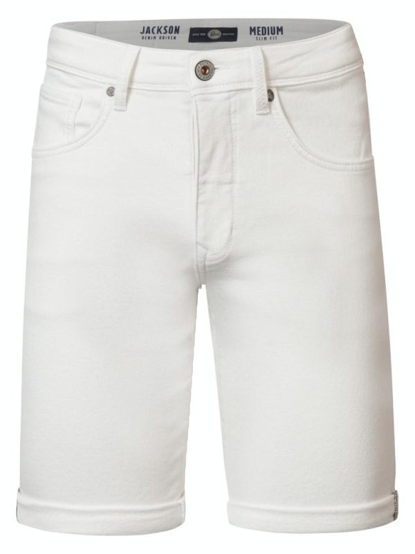 Petrol M-1040-sho005 Shorts Denim Korte Broeken 0000 Bright White