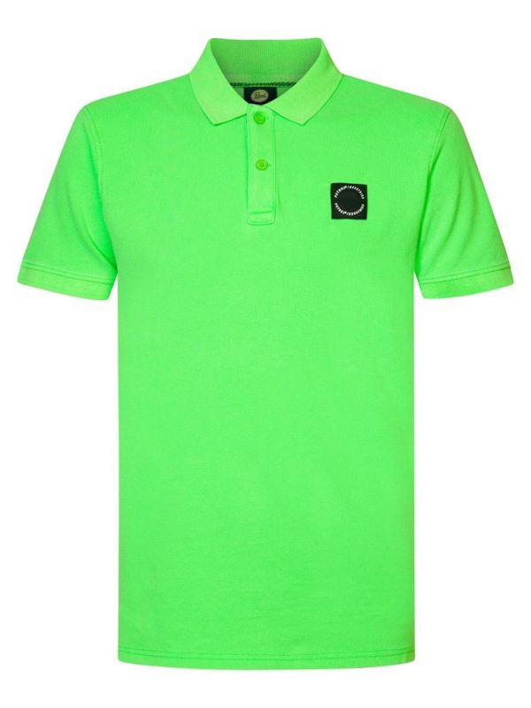 Petrol M-1040-pol945 Polo Short Sleeve Poloshirts 6099 Green Gecko