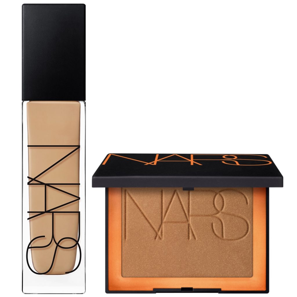 NARS Natural Longwear Foundation 30ml and NARS Laguna Bronzing Powder 2.8g (Various Shades) - Aruba