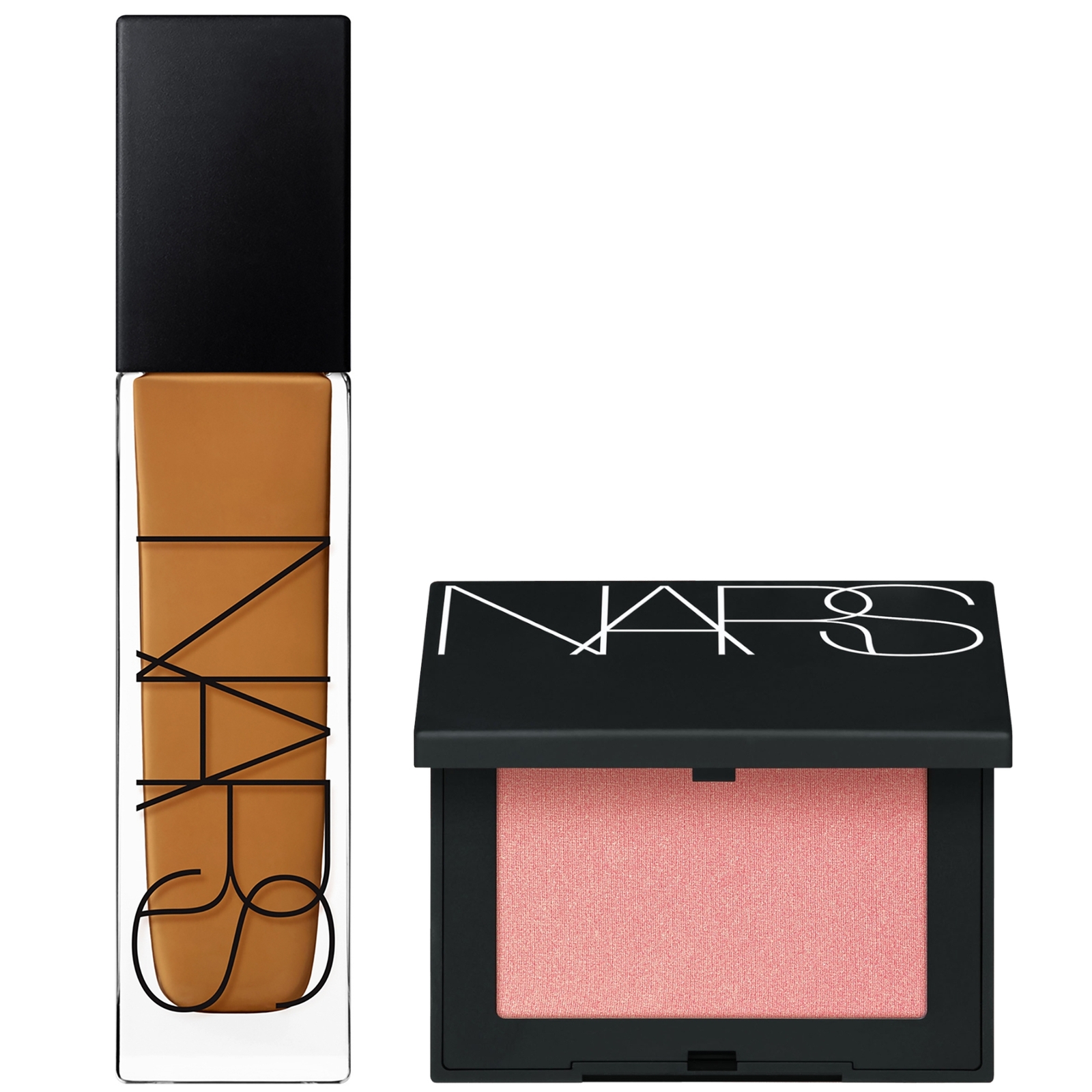 NARS Natural Longwear Foundation 30ml and NARS Blush Orgasm 4.8g Bundle (Various Shades) - Marquises