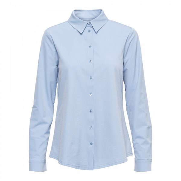 &Co Woman Olivia travellblouse chambray blue