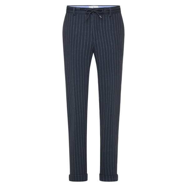 Blue Industry Jersey pants streep