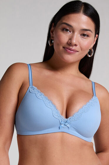 Hunkemöller Voorgevormde bh zonder beugel Lola Blauw