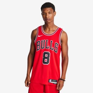 Nike NBA Heren Truien/Replica's - Rood - Maat: M - Foot Locker