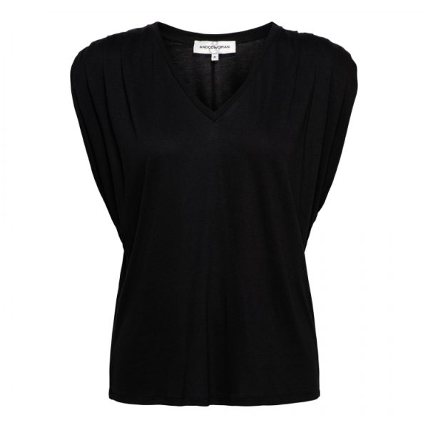 &Co Woman Melody top black