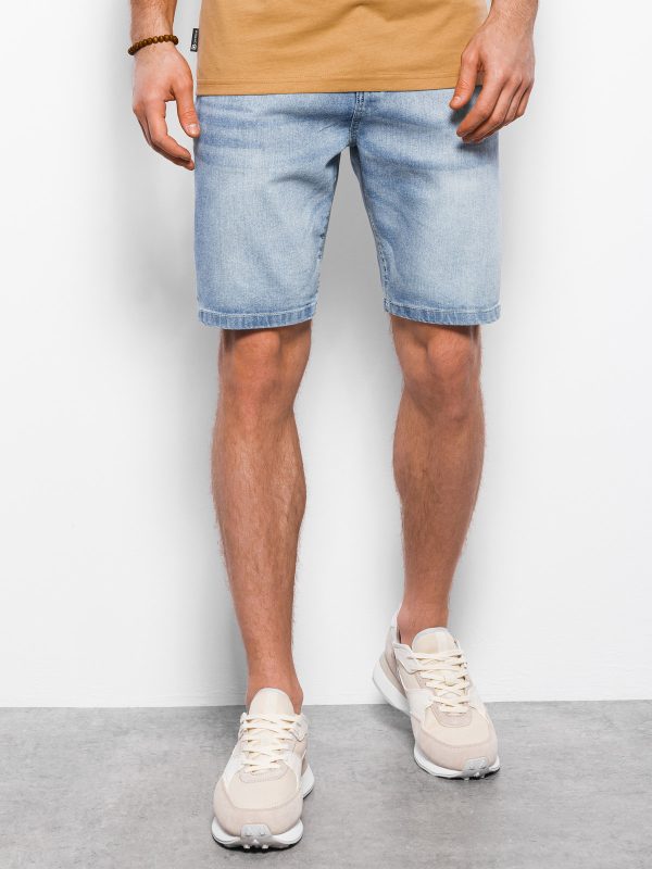 Indigo Denim Short heren jeans 0113