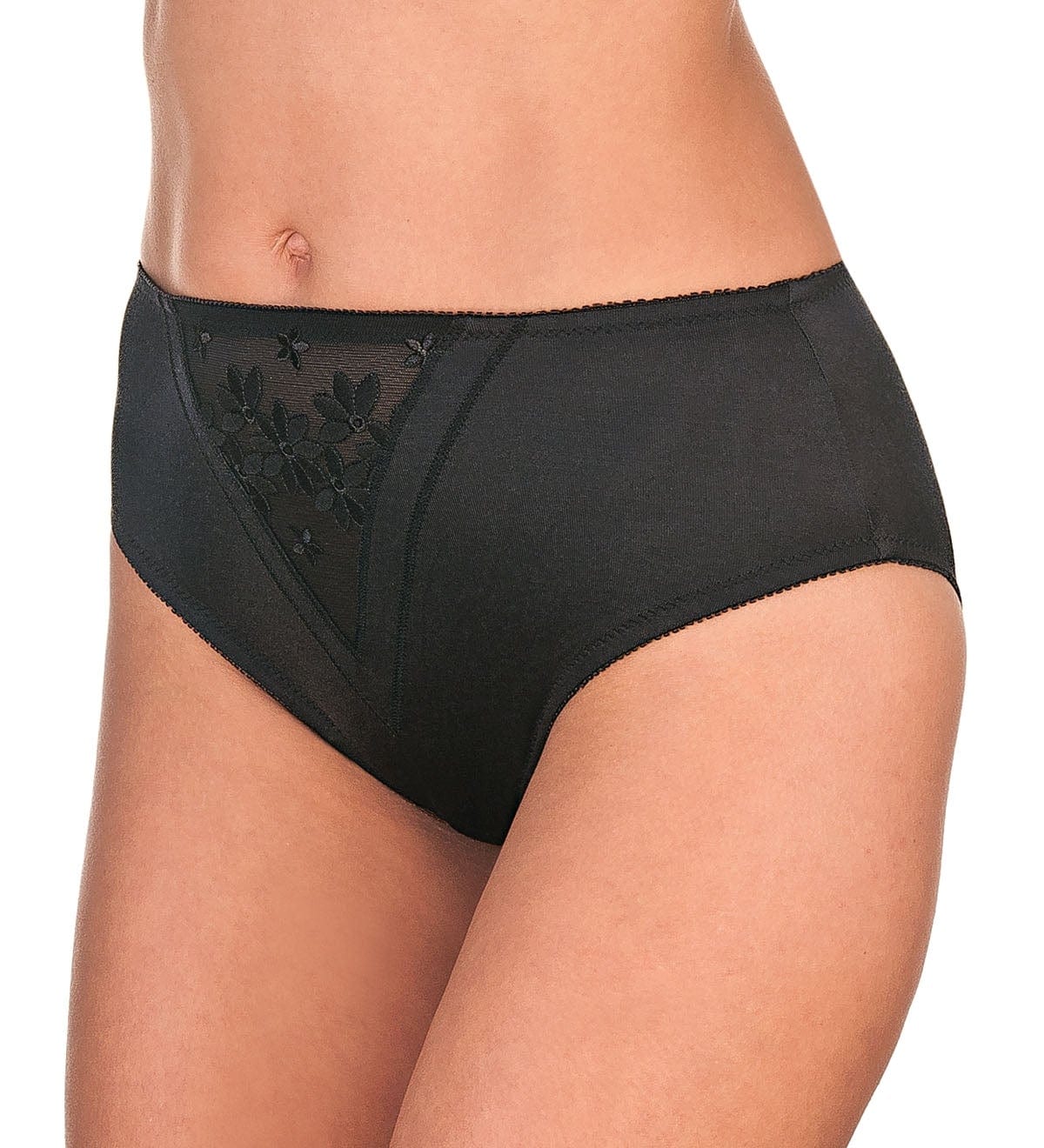 Felina Swiss broderie taille slip 1355 004 black