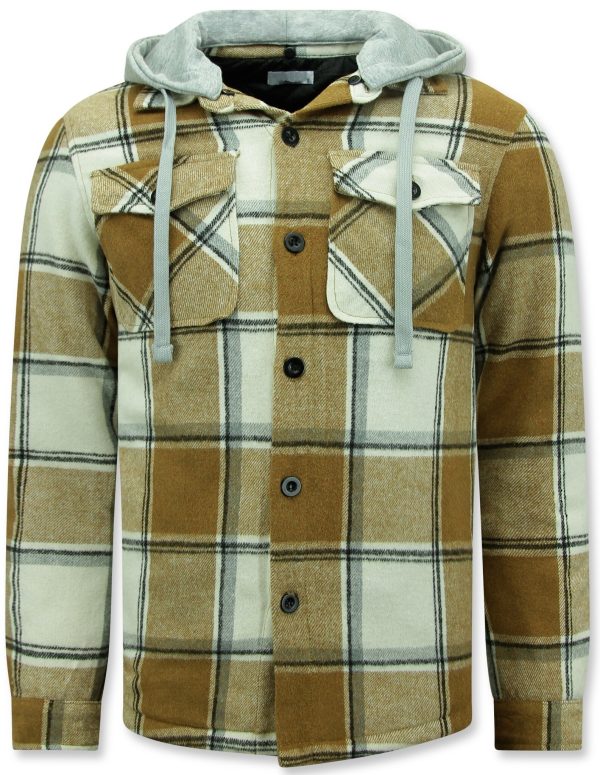 Enos Lumber jacket met capuchon 7969