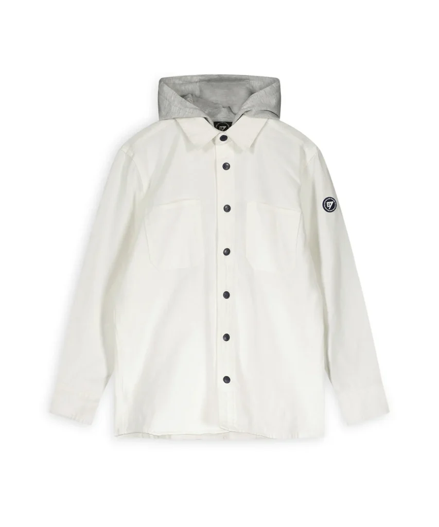 Bellaire  Jongens blouse met capuchon snow