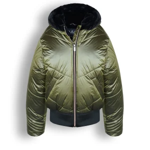 NoBell Meiden bomber winterjas boy army