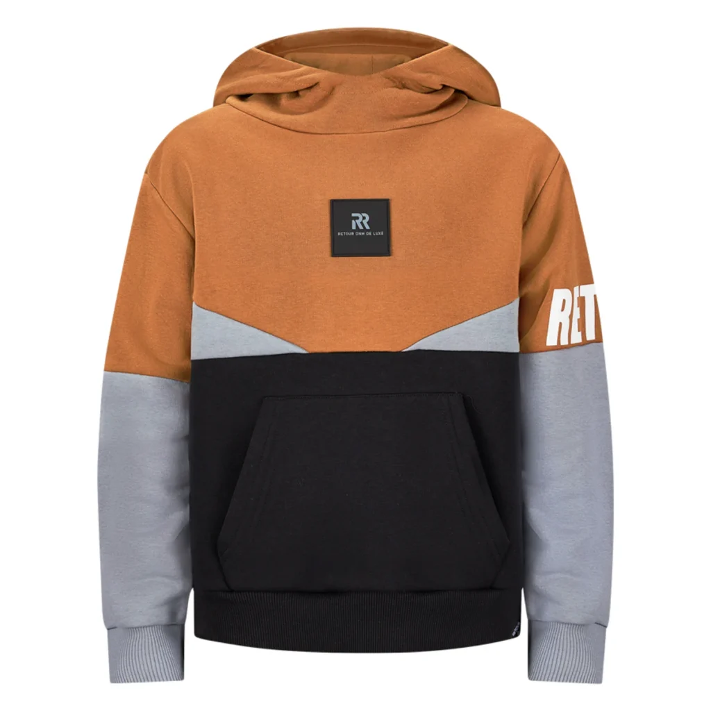 Retour Jongens hoodie rick camel