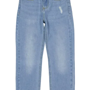 Quapi Meiden jeans jaimy wit fit light blue denim