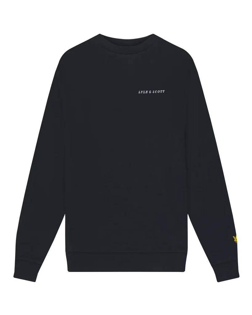 Lyle and Scott Script crew neck