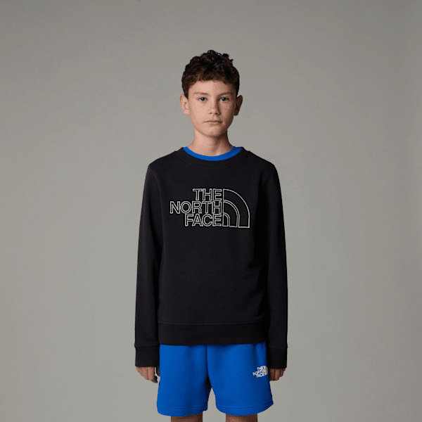 The North Face Drew Peak Light-sweatshirt Voor Jongens Tnf Black male