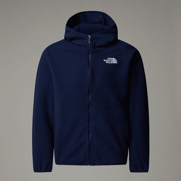 The North Face Glacier-fleecejas Met Capuchon Voor Tieners Summit Navy male