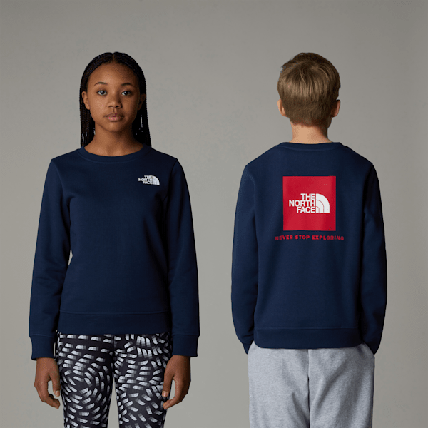 The North Face Redbox-sweatshirt Voor Tieners Summit Navy male