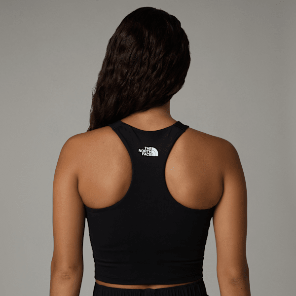 The North Face Refina Longline-beha Voor Dames Tnf Black female