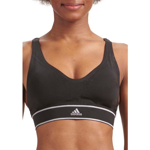 adidas Sportswear Sport-bh met brede logo-onderband