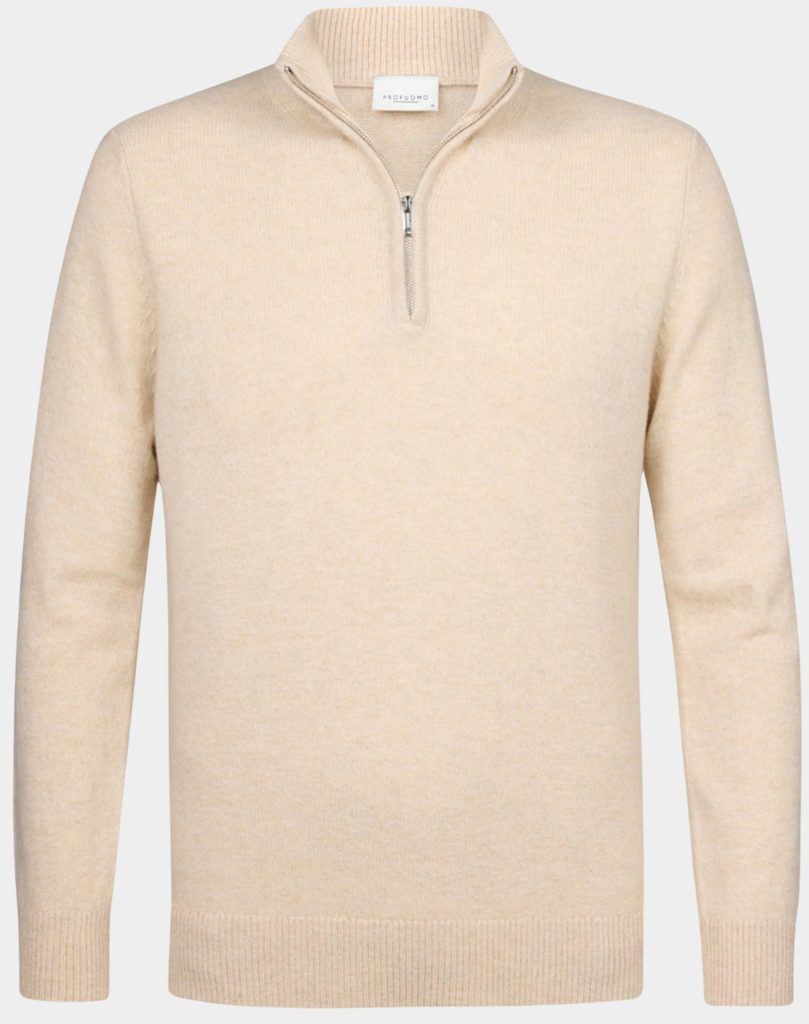 Profuomo Pullover Wit PPVJ30045B/E