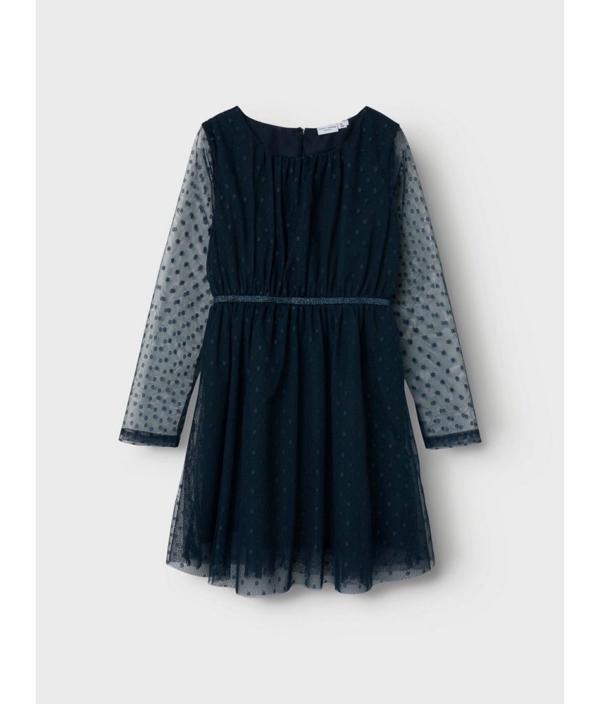 Name It Mini-jurk NKFVABOS LS DRESS NOOS