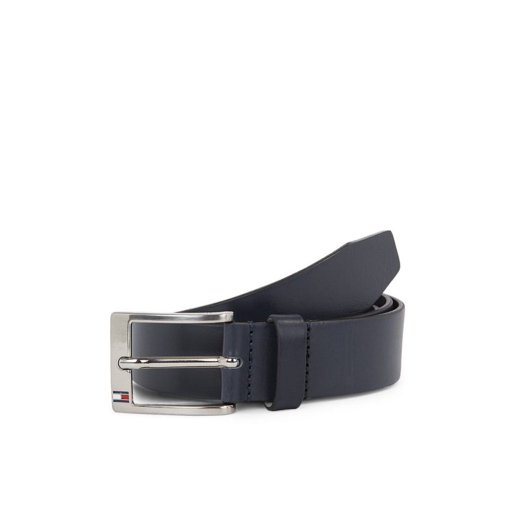 Tommy Hilfiger Leren riem NEW ALY BELT met vierkante logo-metalen gesp