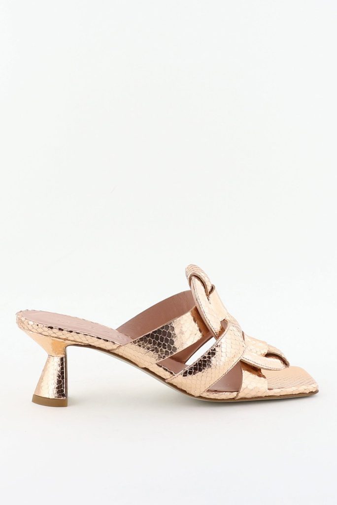 Morobe sandalen Romy 75 skin python brons