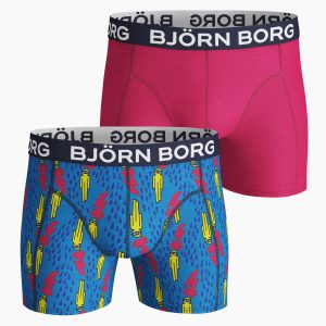 Bjorn Borg Heren Boxershort 2p Alien Maat S Male