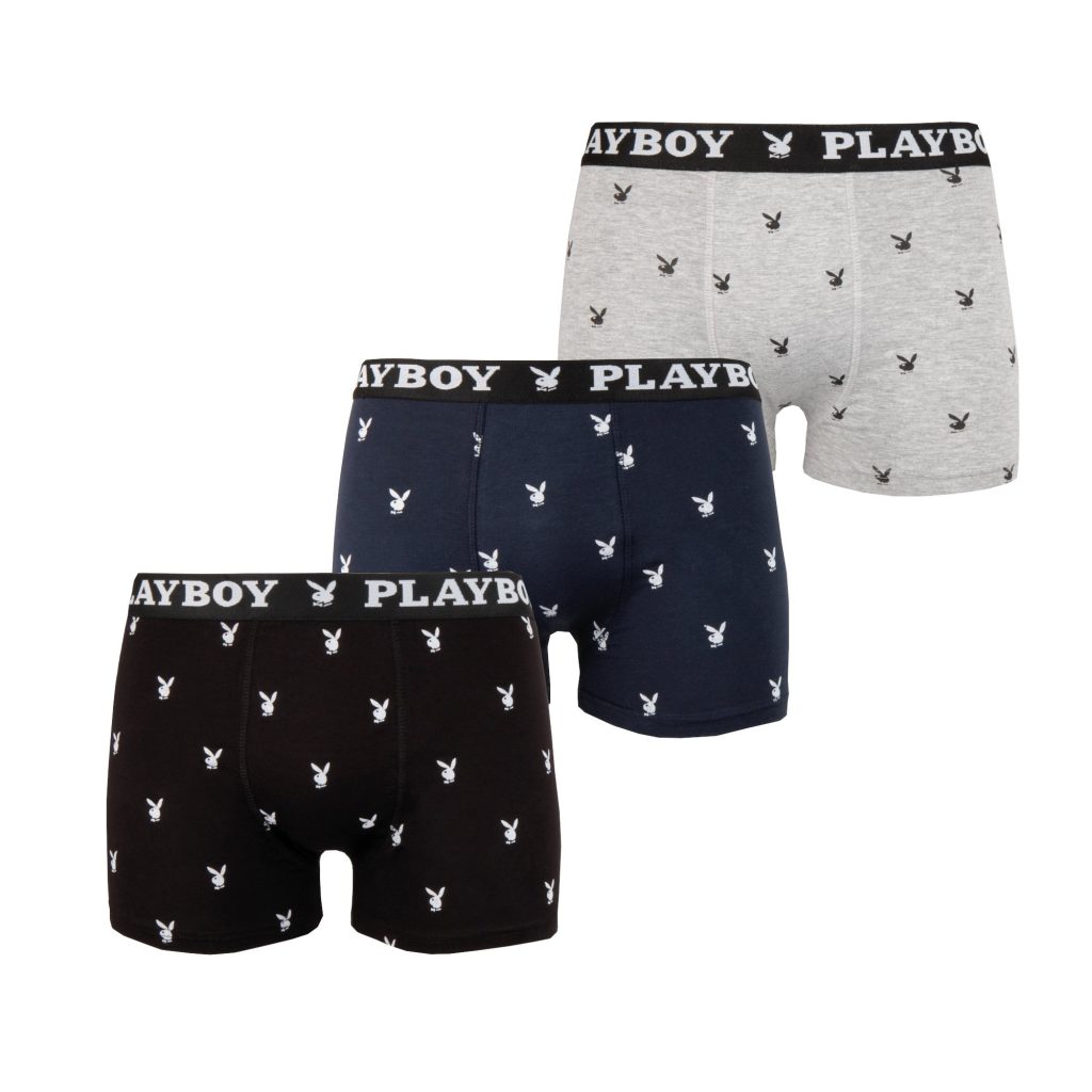 Playboy Boxershort 3 Pack Playboy Miller Maat Xl Male