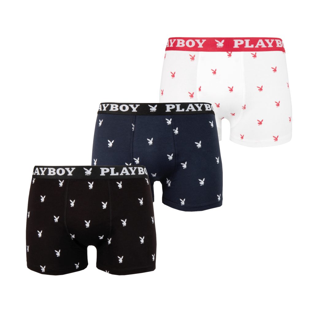 Playboy Boxershort 3 Pack Playboy Miller Maat Xxl Male