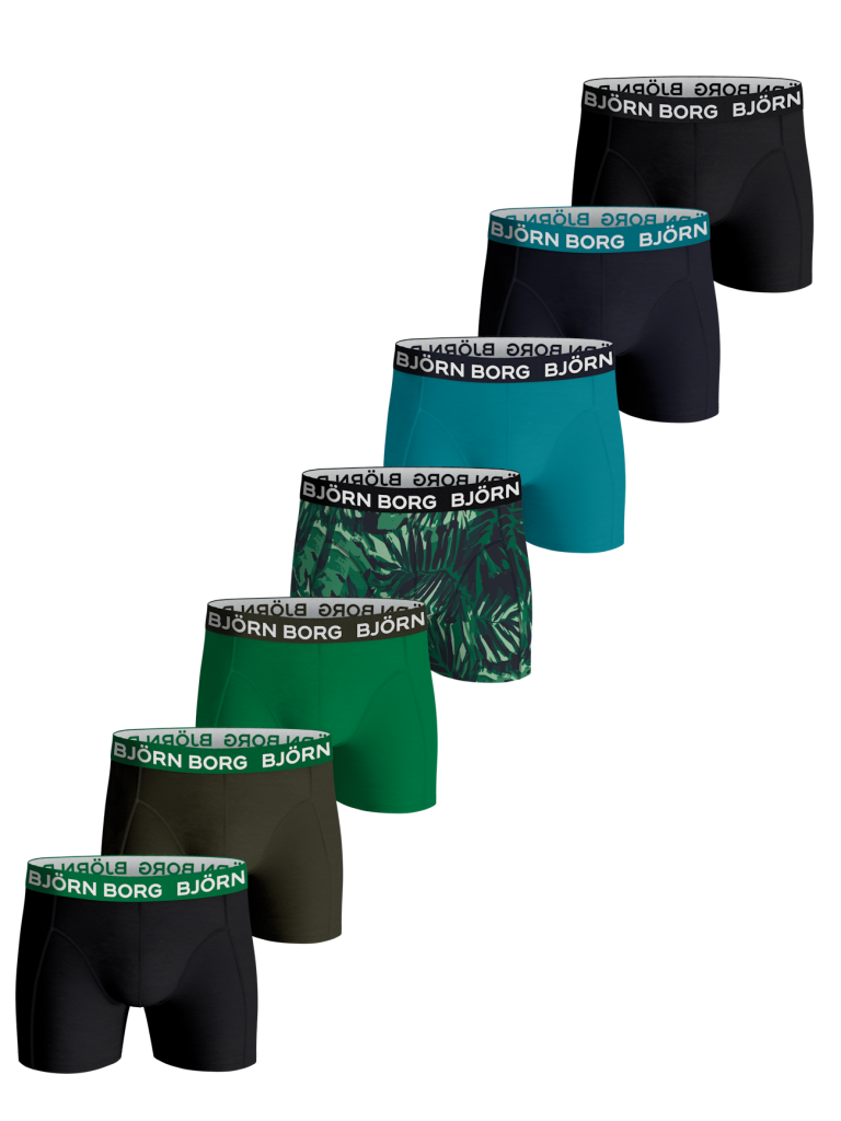 Bjorn Borg Heren Boxershort 7 Pack Cotton Stretch Boxer Maat Xxl Male