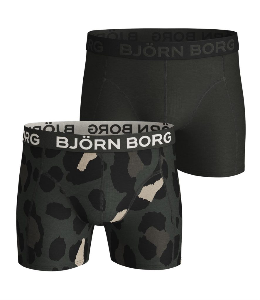 Bjorn Borg Heren Boxershort 2p Gigant Leo Maat S Male