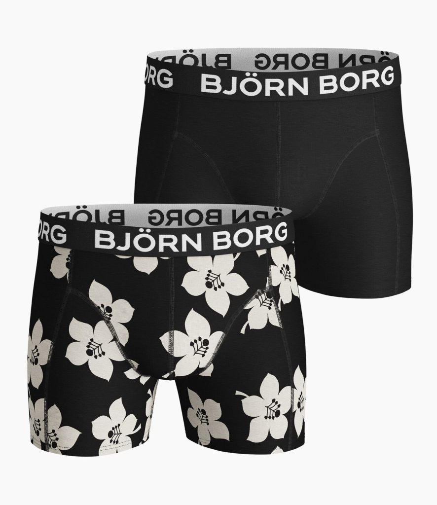 Bjorn Borg Heren Boxershort 2p Graphic Floral Maat M Male