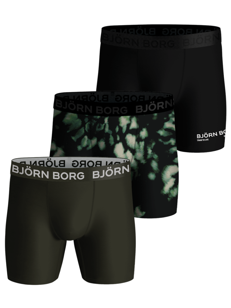 Bjorn Borg Bjorn Borg Performance Boxershorts 3 Pack Maat Xl Male