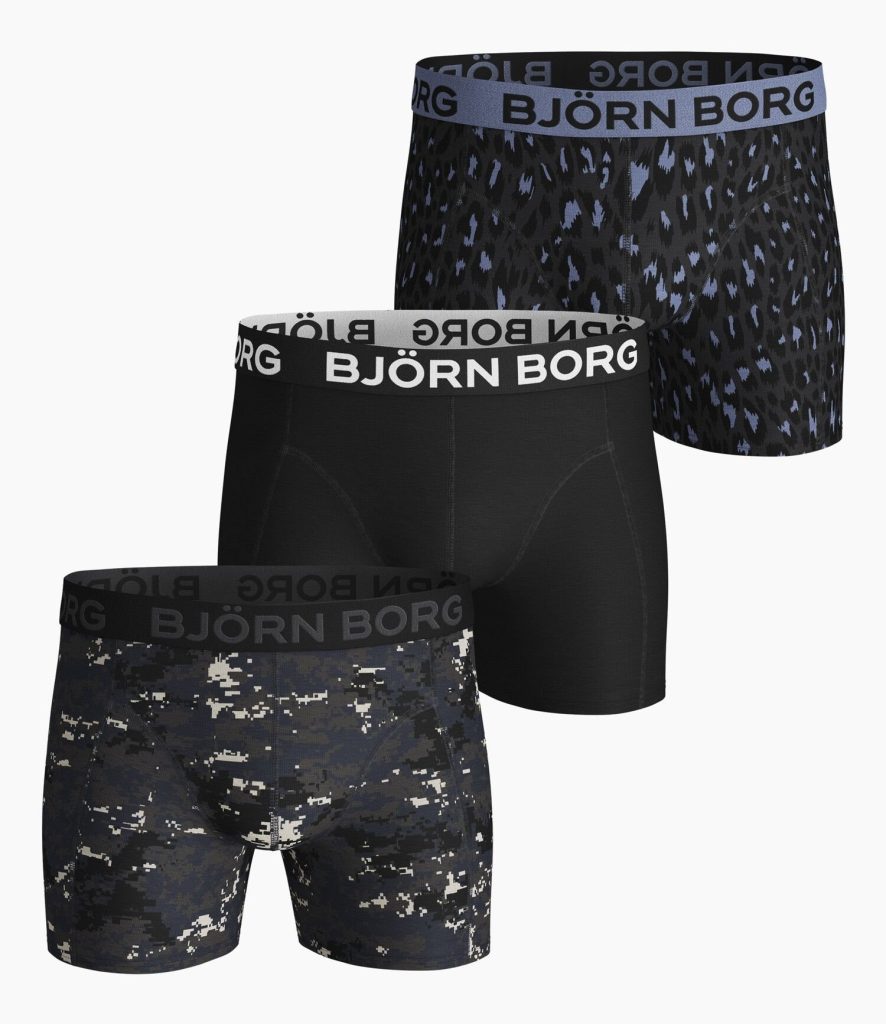 Bjorn Borg Heren Boxershort 3p Digital Maat S Male