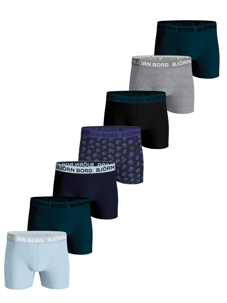 Bjorn Borg Björn Borg Heren Boxershorts 7-pack – Multi Maat Xs Male