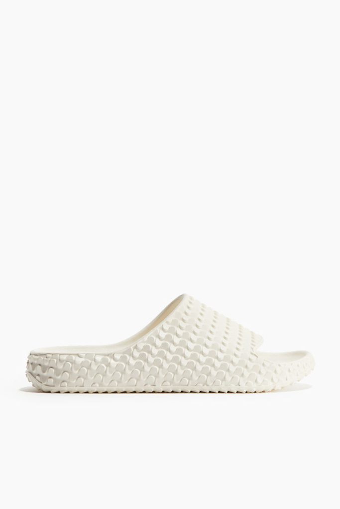 H & M - Chunky slippers - Wit