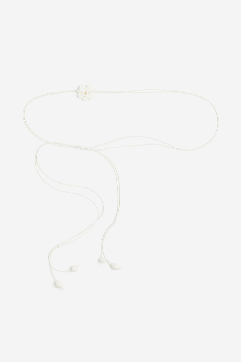 H & M - Tailleketting - Wit