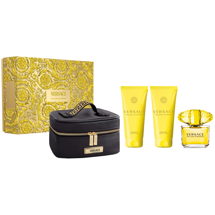 Yellow Diamond eau de toilette 90 ml + beauty case geschenkset