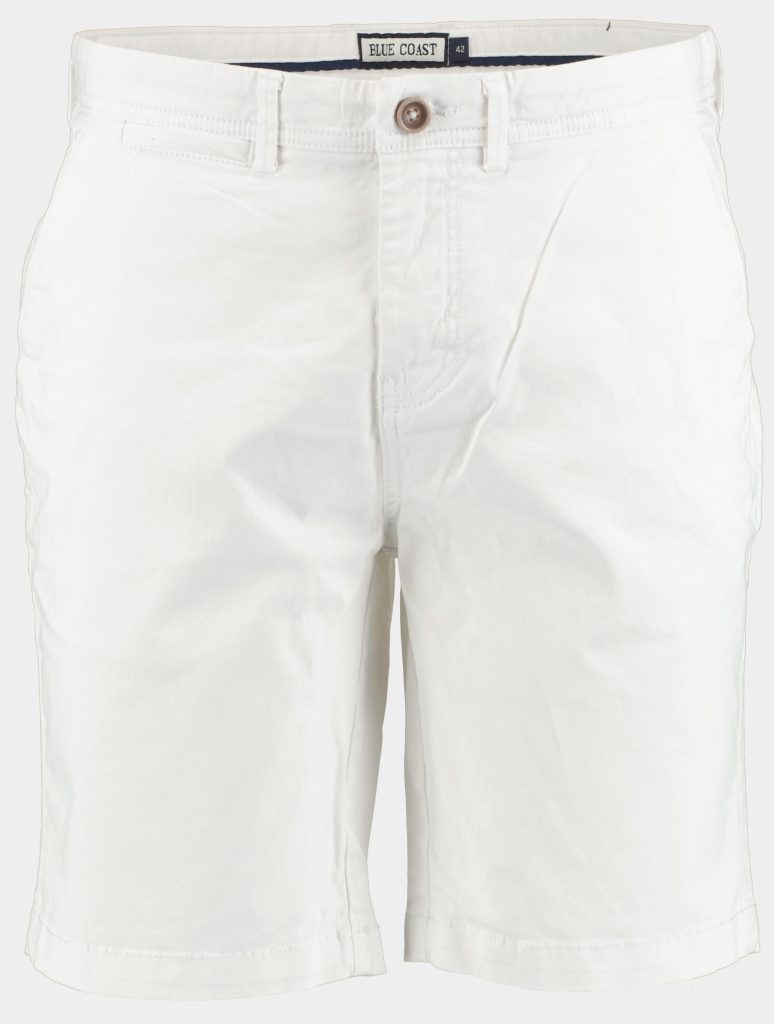 Blue Coast Korte Broek Wit Stretch katoen 501/00 Bianco