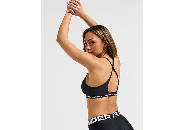 Under Armour Crossback Low Sports Bra - Black- Dames