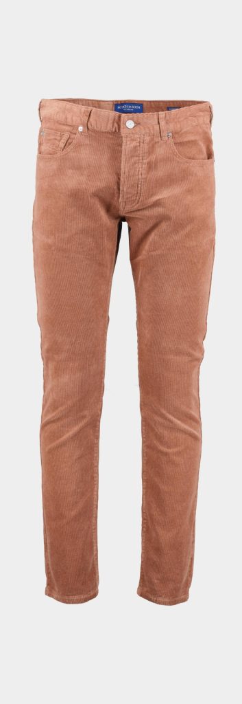 Scotch & Soda Katoenen 5-Pocket Bruin Ralston 175034/0619