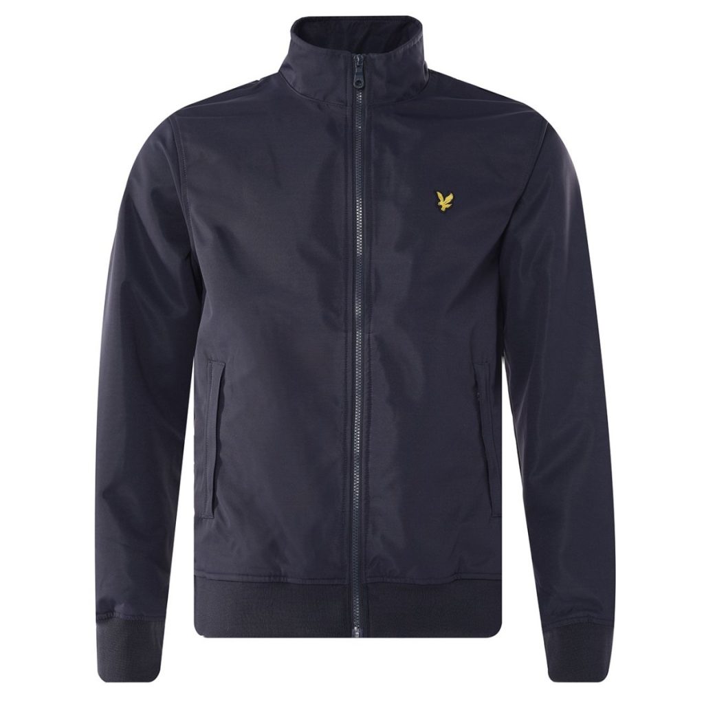 Lyle and Scott Mesh backed funnel neck jacket